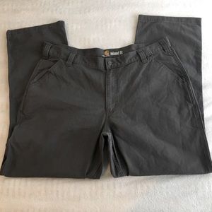 Carhartt 40x32 Grey Rugged Flex Relaxed Fit Pants